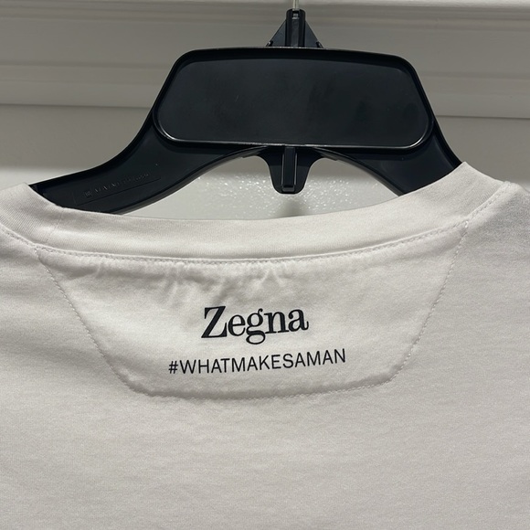 Zegna What Makes A Man Shirt Size XL White Rare 2019 Campaign Love Makes A Man - Picture 10 of 16
